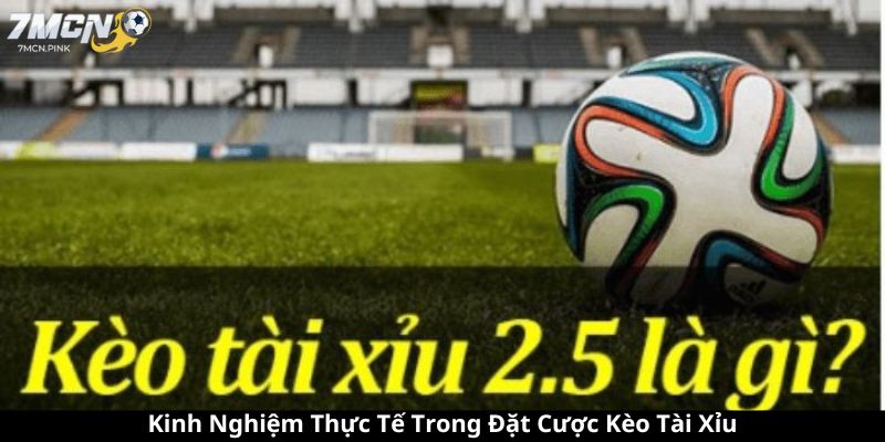 Kinh Nghiệm Thực Tế Trong Đặt Cược Kèo Tài Xỉu